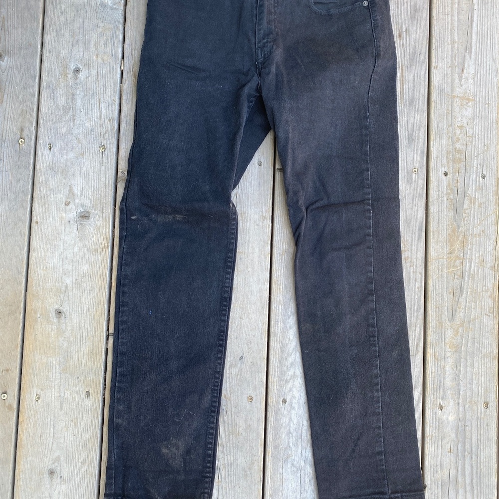 Black Levi 514 Straight Fit Jeans 30/30